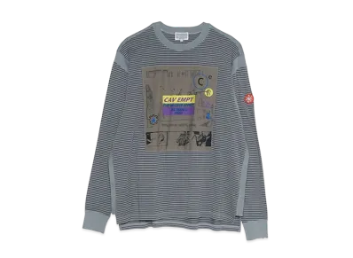 Cav Empt (C.E) TAKING HOLD LONG SLEEVE T "Grey"