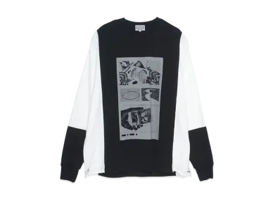 Cav Empt (C.E) SILVER CARD LONG SLEEVE T "Black"