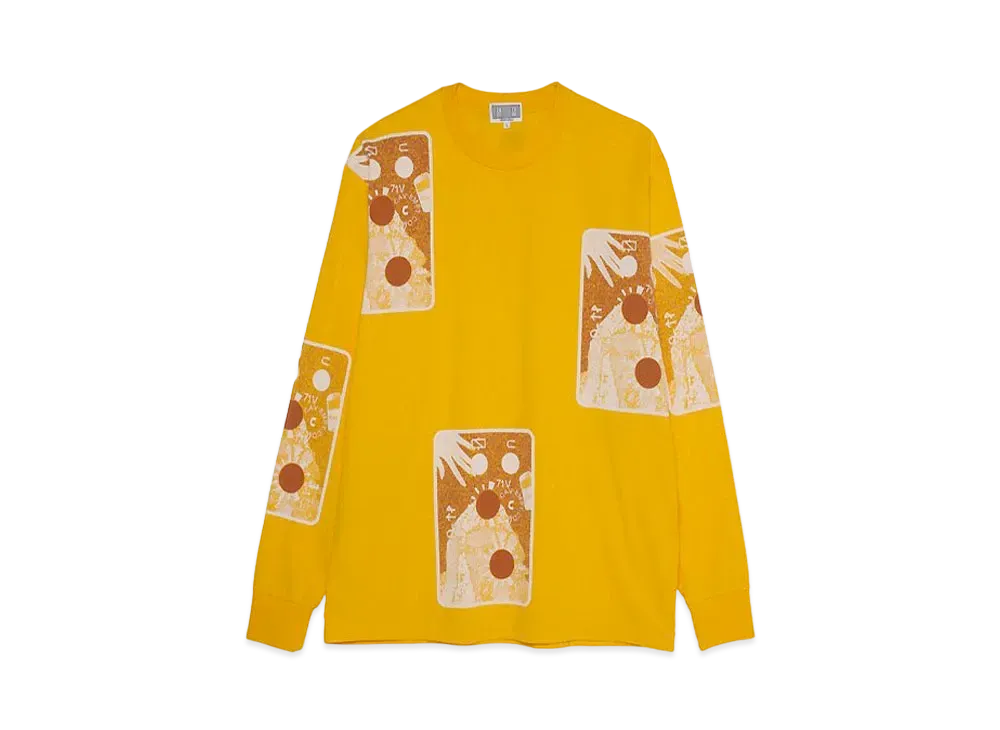 Cav Empt (C.E) 71V LONG SLEEVE T "Orange"