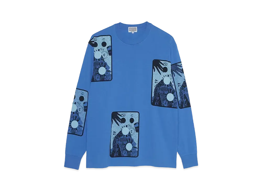 Cav Empt (C.E) 71V LONG SLEEVE T "Blue"