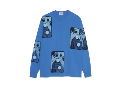 Cav Empt (C.E) 71V LONG SLEEVE T "Blue"