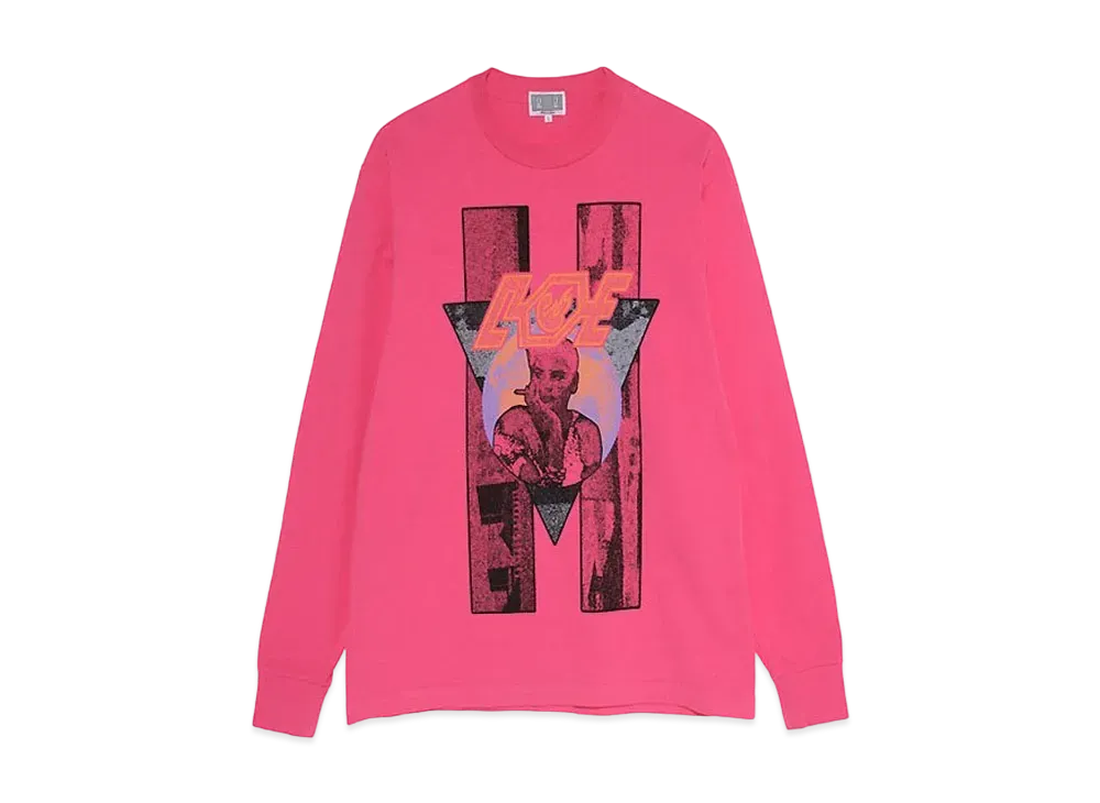 Cav Empt (C.E) RESTING OVERDYE LONG SLEEVE T "Pink"