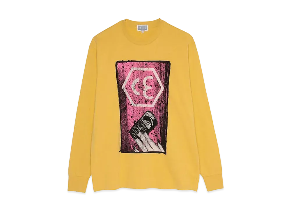 Cav Empt (C.E) HEX CE LONG SLEEVE T "Orange"
