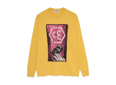Cav Empt (C.E) HEX CE LONG SLEEVE T "Orange"