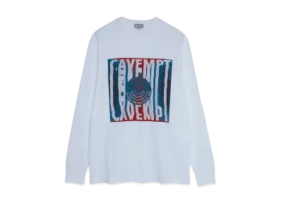 Cav Empt (C.E) DESIRE LONG SLEEVE T "White"