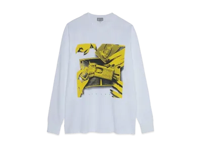 Cav Empt (C.E) SIM TUNNEL LONG SLEEVE T "White"