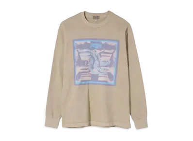 Cav Empt (C.E) DISENCHANTMENT LONG SLEEVE T "Beige"