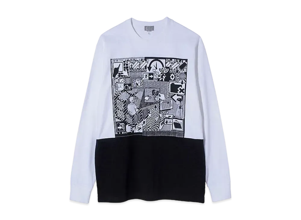 Cav Empt (C.E) MD TIMETURN LONG SLEEVE T "White"