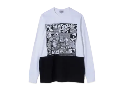 Cav Empt (C.E) MD TIMETURN LONG SLEEVE T "White"