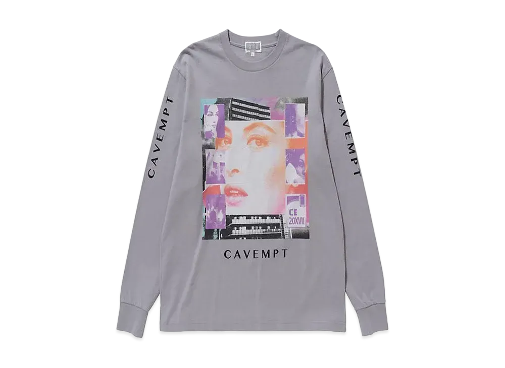 Cav Empt (C.E) 20XVII LONG SLEEVE T "Grey"