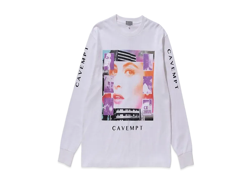 Cav Empt (C.E) 20XVII LONG SLEEVE T "White"