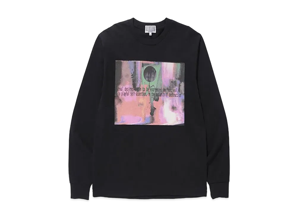 Cav Empt (C.E) REAL DESIRES LONG SLEEVE T "Black"