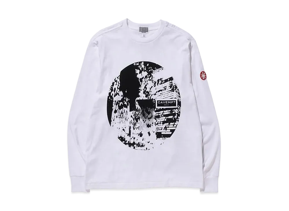 Cav Empt (C.E) GNOSIS LONG SLEEVE T "White"