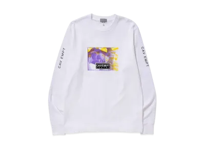 Cav Empt (C.E) DESIGN LONG SLEEVE T "White"