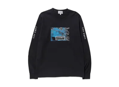 Cav Empt (C.E) DESIGN LONG SLEEVE T "Black"