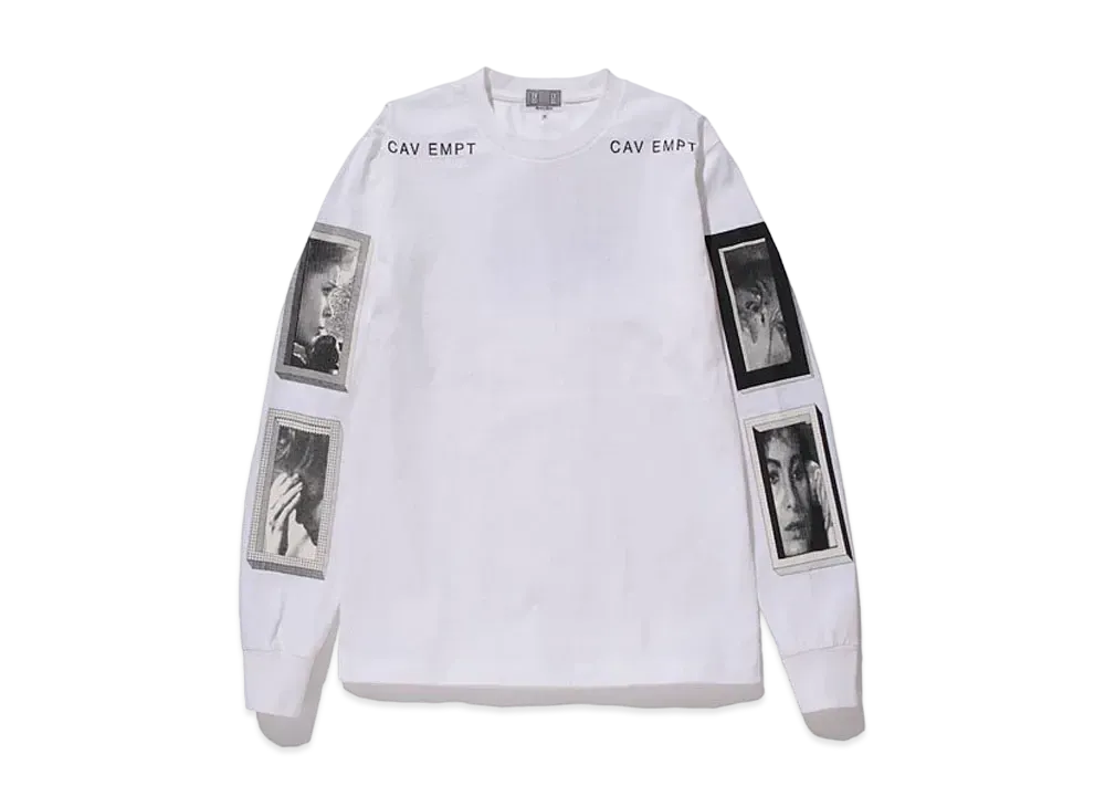 Cav Empt (C.E) ICONS LONG SLEEVE T "White"