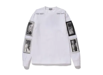 Cav Empt (C.E) ICONS LONG SLEEVE T "White"