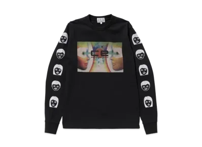 Cav Empt (C.E) EYECONTACT LONG SLEEVE T "Black"