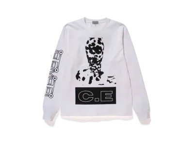 Cav Empt (C.E) NOISEMAN LONG SLEEVE T "White"