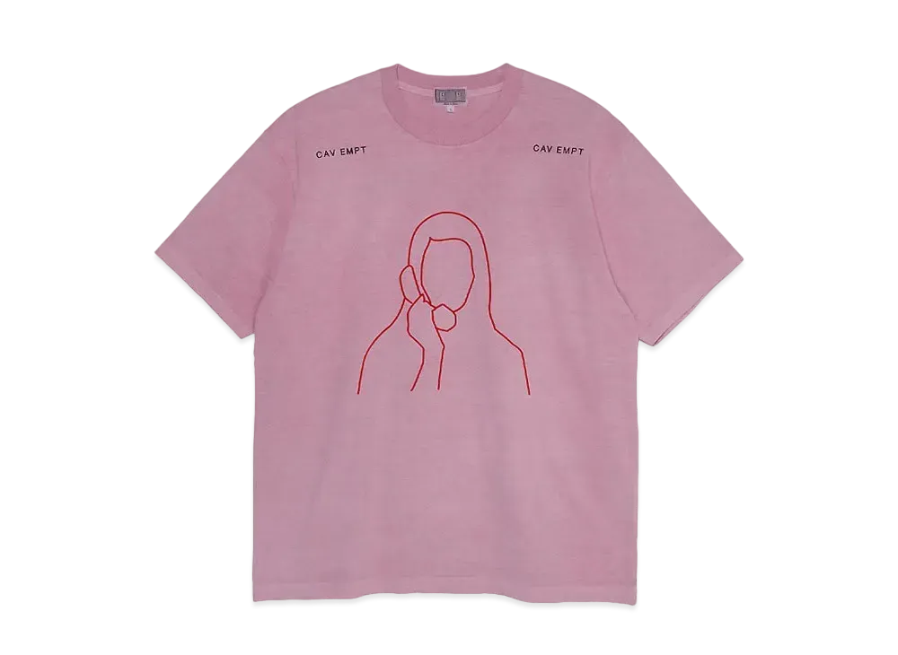 Cav Empt (C.E) OVERDYE SOURCE-OUTPUT T "Pink"