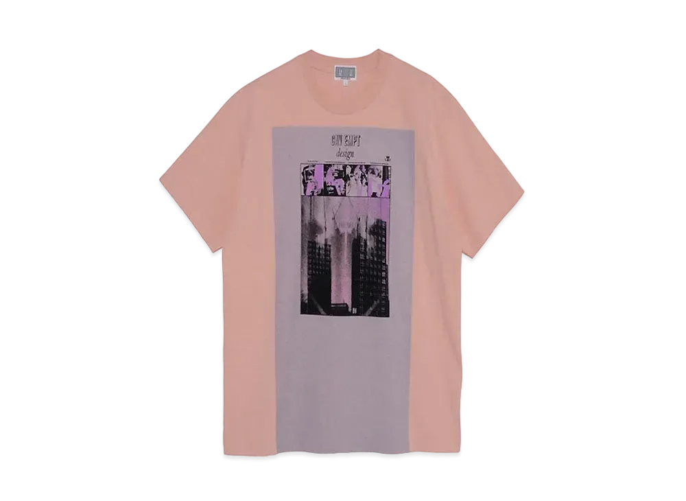 Cav Empt (C.E) GREY LONG BOX T "Pink"
