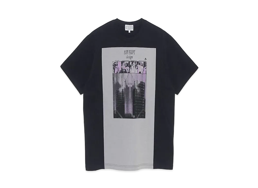 Cav Empt (C.E) GREY LONG BOX T "Black"