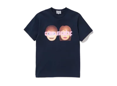 Cav Empt (C.E) PINK NOISE T "Navy"