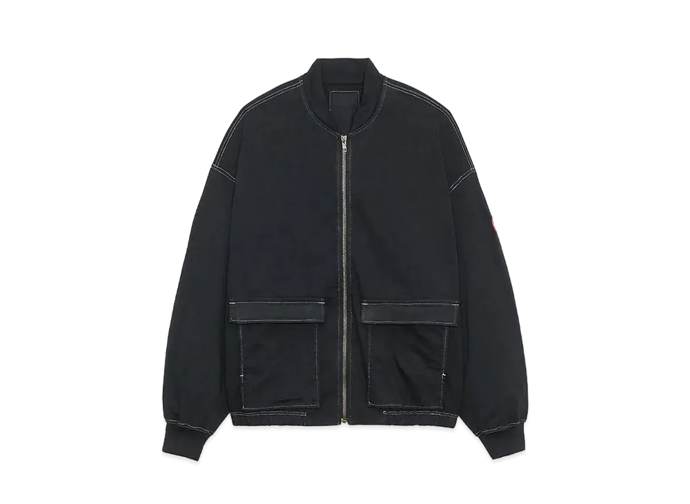 Cav Empt (C.E) OVERDYE LIGHT ZIP UP "Black"