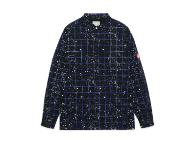 Cav Empt (C.E) BLUE GRID BIG SHIRT "Black"