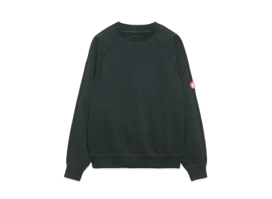 Cav Empt (C.E) OVERDYE RAGLAN PIPING SWEAT "Charcoal"