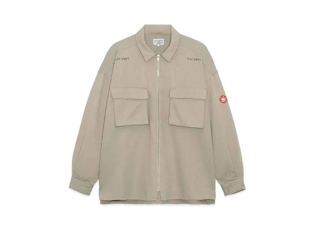 Cav Empt (C.E) CW ZIP SHIRT JACKET "Grey"