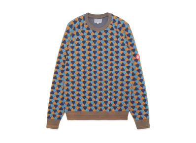 Cav Empt (C.E) ZIG-PAT KNIT "Blue"