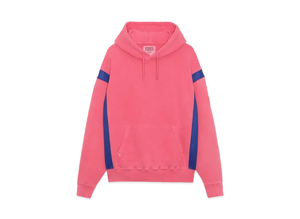 Cav Empt (C.E) OVERDYE SIDE MESH HEAVY HOODY "Pink"