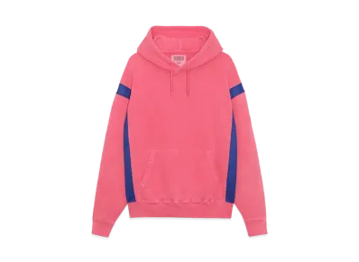 Cav Empt (C.E) OVERDYE SIDE MESH HEAVY HOODY "Pink"