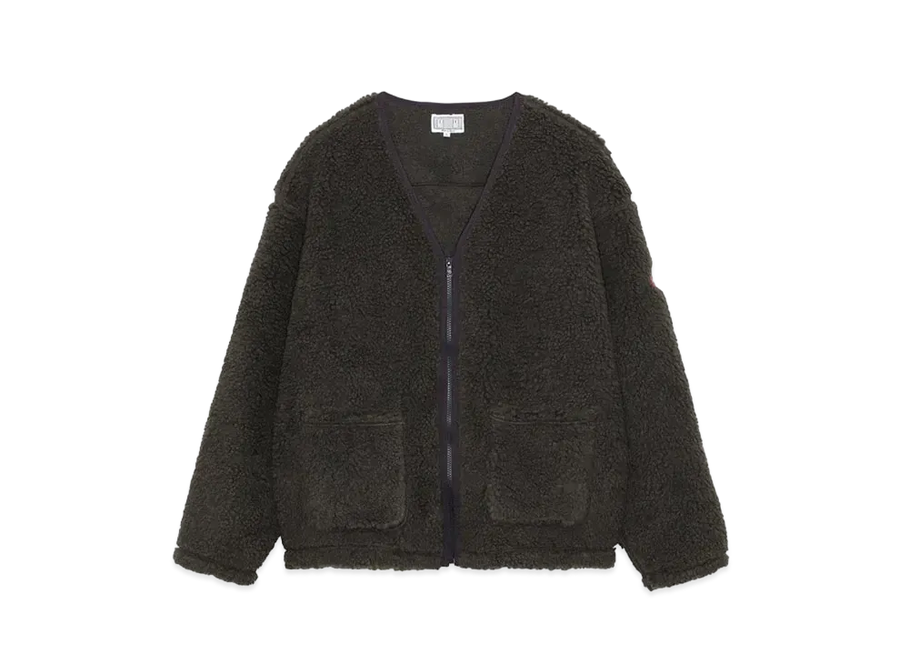 Cav Empt BOA FLEECE ZIP UP CARDIGAN 