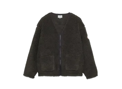 Cav Empt (C.E) BOA FLEECE ZIP UP CARDIGAN "Charcoal"