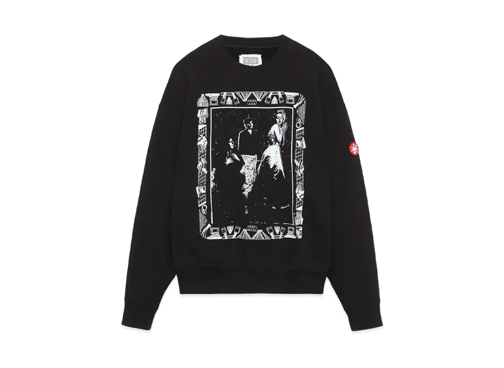 Cav Empt (C.E) ZIGGURAT FRAME CREW NECK "Black"
