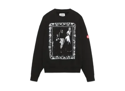 Cav Empt (C.E) ZIGGURAT FRAME CREW NECK "Black"