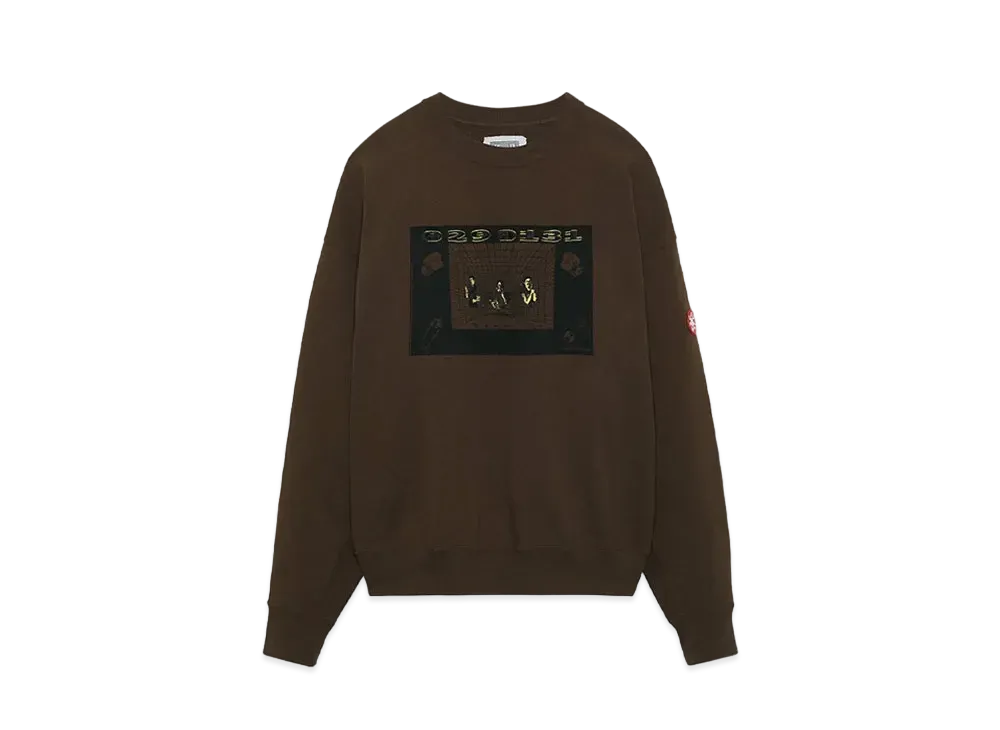 Cav Empt (C.E) 0290131 CREW NECK "Brown"
