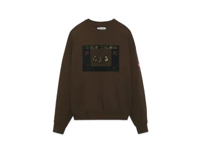 Cav Empt (C.E) 0290131 CREW NECK "Brown"