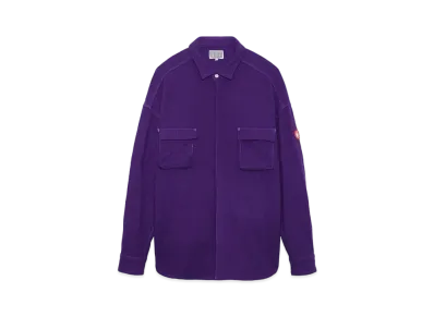 Cav Empt (C.E) GRID FLANNEL BIG SHIRT "Purple"