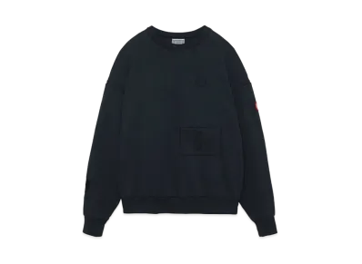 Cav Empt (C.E) OVERDYE DOUBLE FACE CREW NECK "Black"