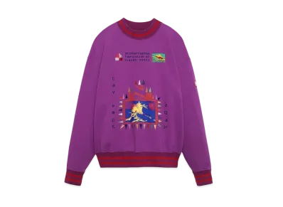 Cav Empt (C.E) UNINTERRUPTED CREW NECK "Purple"