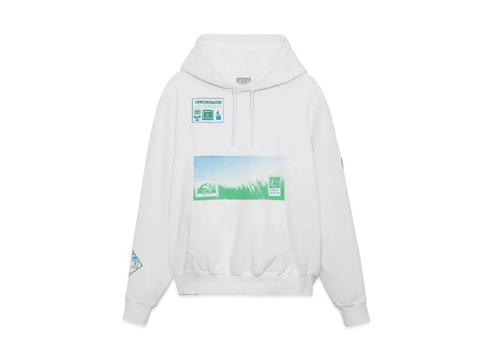 Cav Empt (C.E) ENVIRONMENT HEAVY HOODY "White"