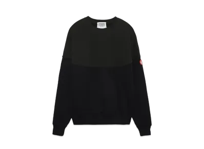 Cav Empt (C.E) ROUND CUT LINE CREW NECK "Black"