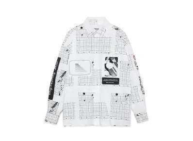 Cav Empt (C.E) CELLPHONE ENGINEERING SHIRT "White"
