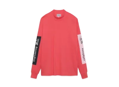 Cav Empt (C.E) CELLPHONE ENGINEERING LONG SLEEVE T "Red"