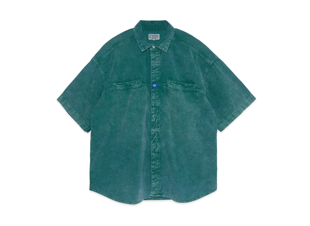 Cav Empt (C.E) CORD DESIGN SHORT SLEEVE SHIRT "Green"