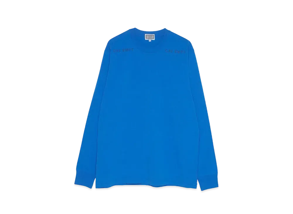 Cav Empt (C.E) GUARD LONG SLEEVE T "Blue"