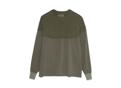 Cav Empt (C.E) WHITE LINE LONG SLEEVE T "Green"